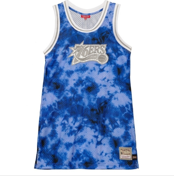 Philadelphia 76ers NBA Jersey Tank Dress Large NWT - Picture 2 of 3